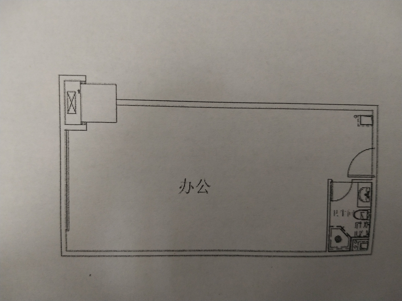 绵阳塘汛片区 万达SOHO一房1200元/月 绵阳租房