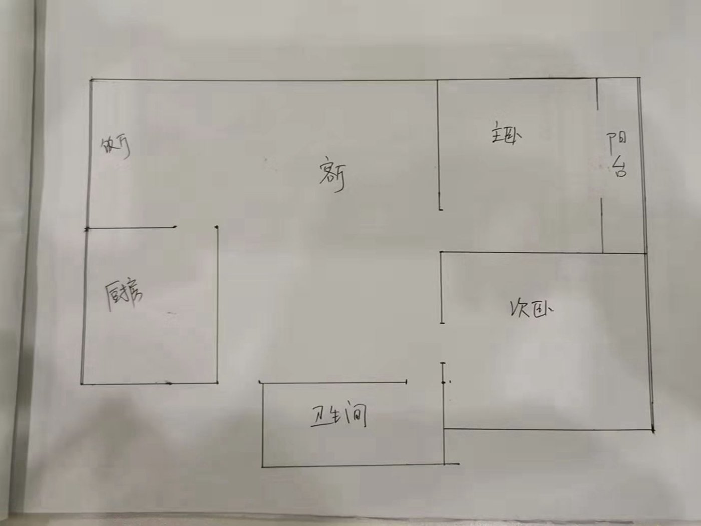 绵阳高水片区 平政安居两房49万 绵阳二手房