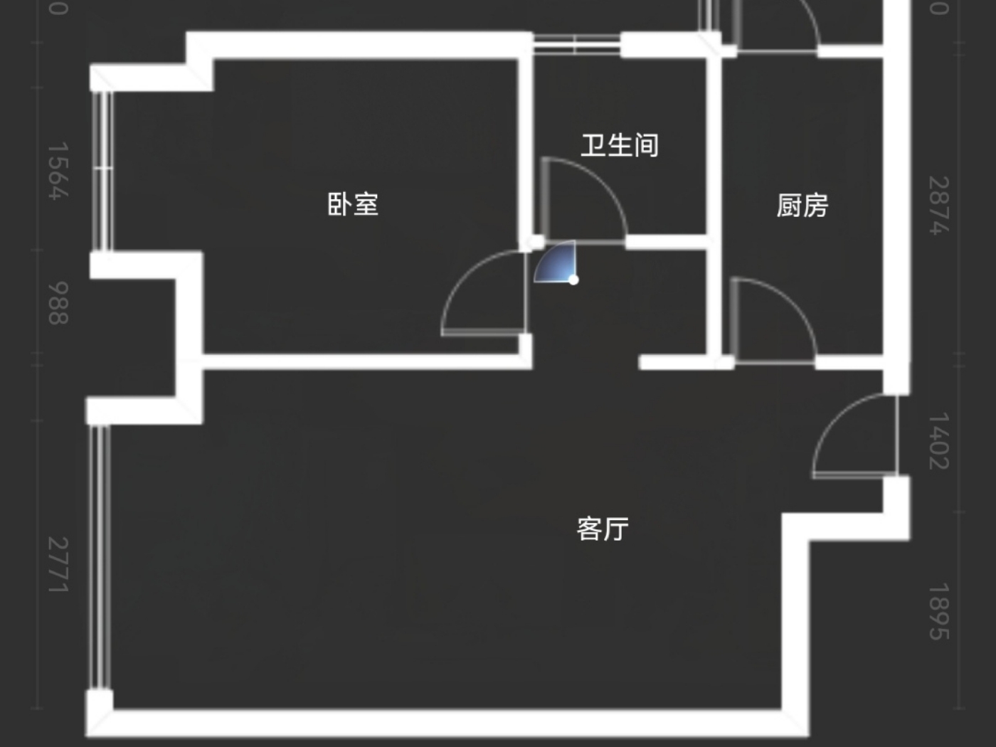 绵阳404片区 福星时代天骄一房1200元/月 绵阳租房
