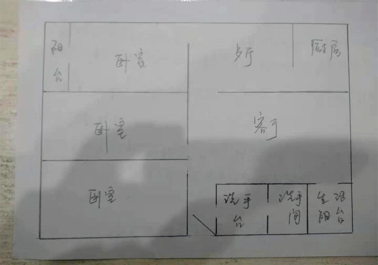 绵阳南河坝片区 顺城街农资公司家属区三房93万 绵阳二手房