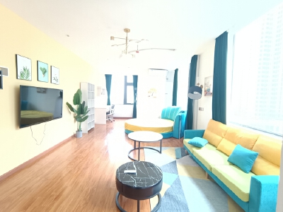 万达SOHO，1室1厅1卫，58.00㎡，精装，租金1300.00元/月