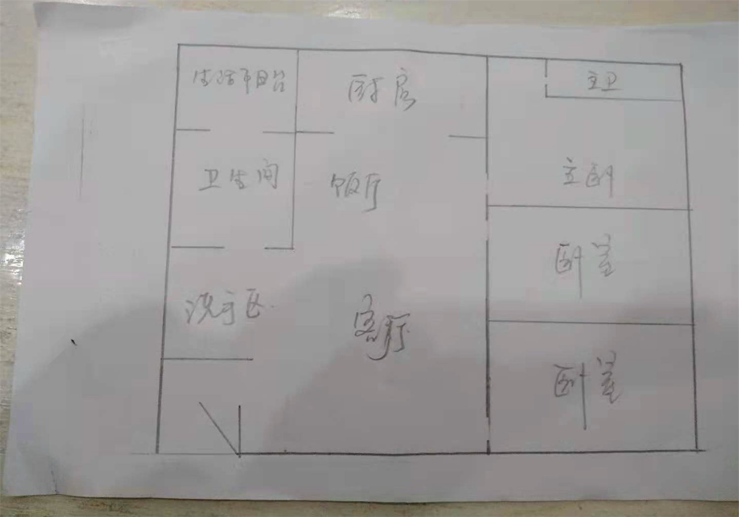 绵阳御营坝片区 公安局家属区三房88万 绵阳二手房