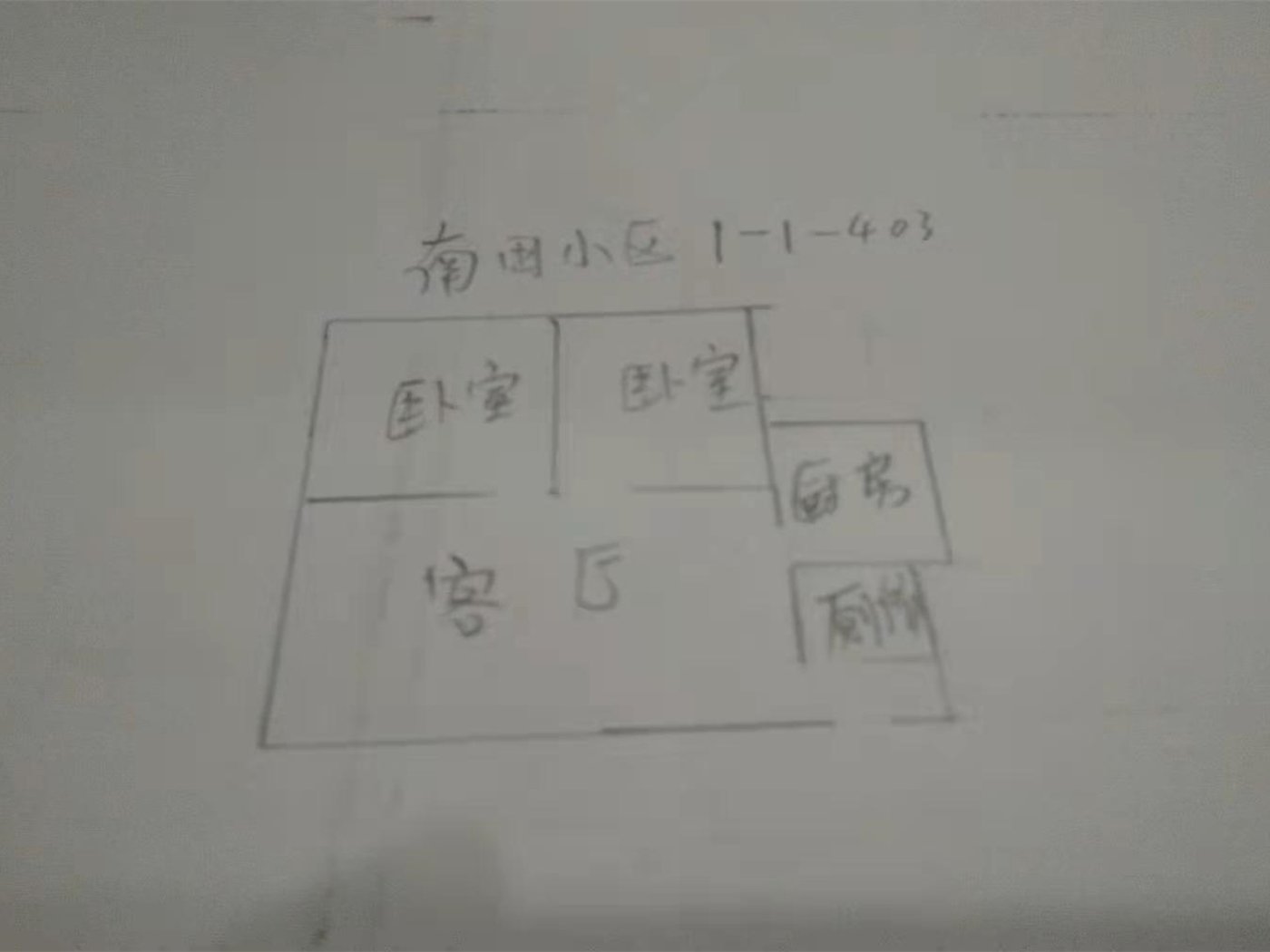 绵阳市中心片区 南田小区两房55万 绵阳二手房