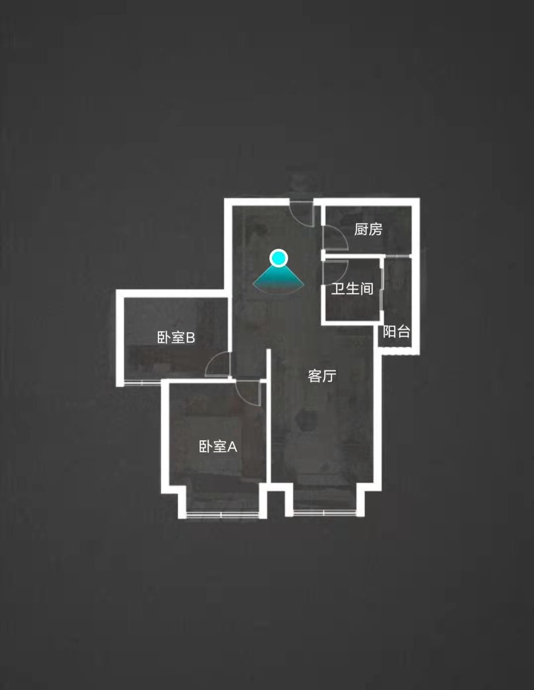 绵阳涪城区 福星时代天骄2房80万 绵阳二手房