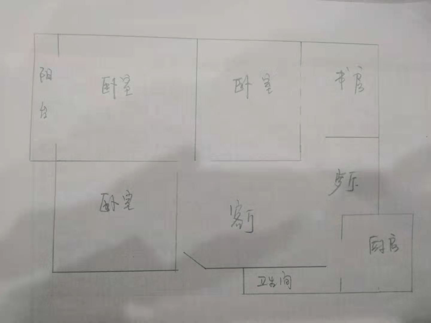 绵阳市中心片区 轻化小区四房82.8万 绵阳二手房