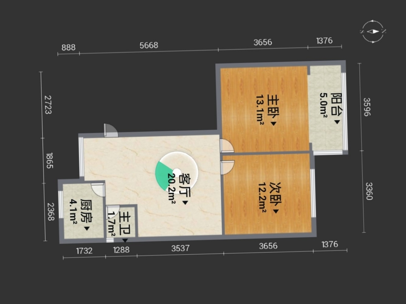 绵阳高水片区 御景名城*兴苑两房900元/月 绵阳租房