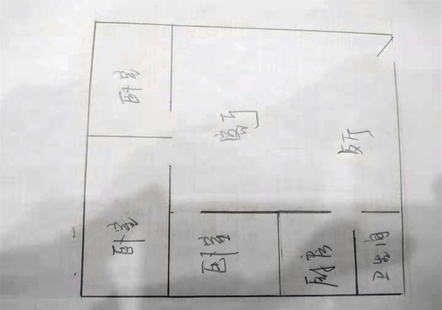 绵阳涪城区 体运村路70号附10号3房800元/月 绵阳租房