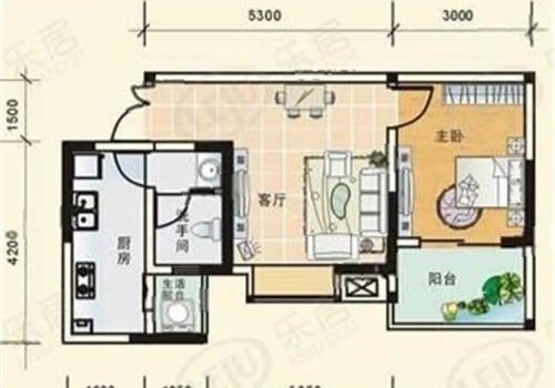 绵阳高新区 瑞麟国际新城1房58万 绵阳二手房