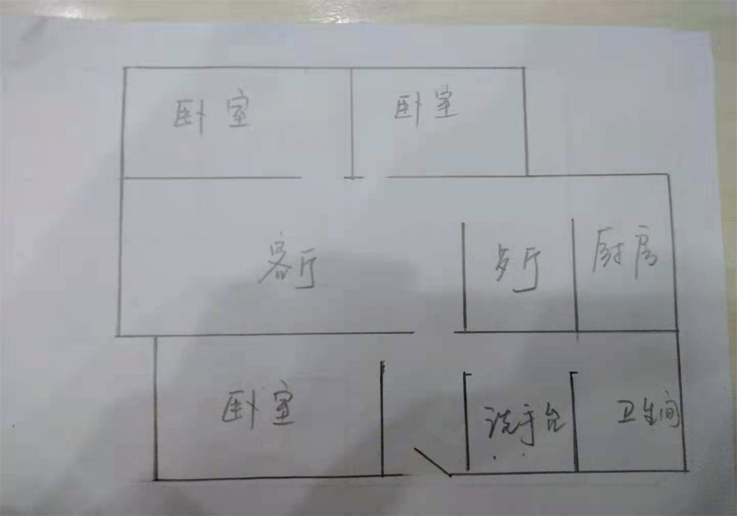 绵阳涪城区 解放小区3房75万 绵阳二手房