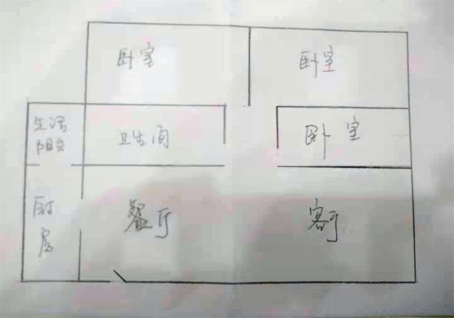 绵阳南河坝片区 红星街25号院三房59.8万 绵阳二手房