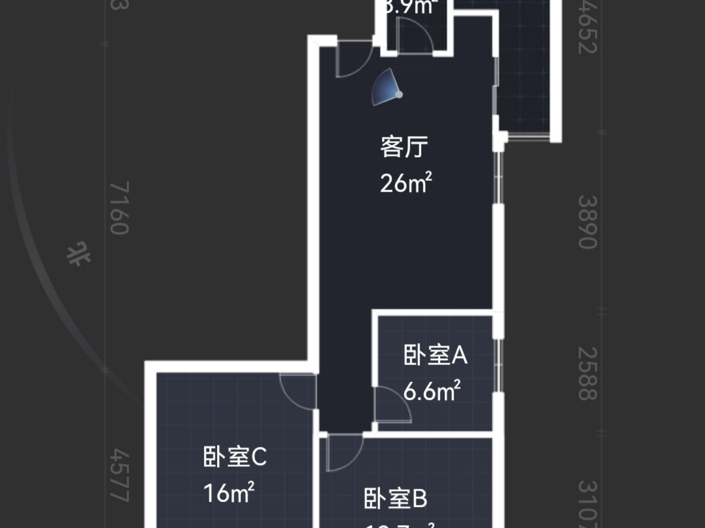 绵阳93.00万滨江世纪花园3室好房 绵阳二手房
