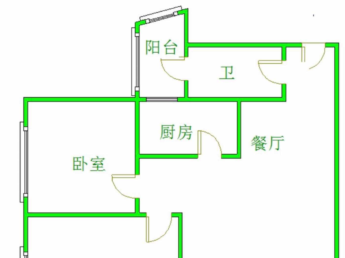 绵阳北泉路 潼川银座两房52.8万 绵阳二手房