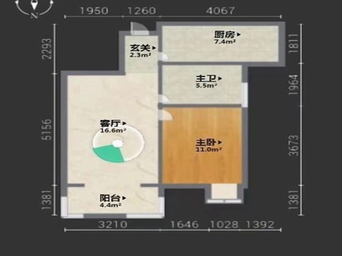 绵阳高水片区 长虹世纪城二期一房58万 绵阳二手房