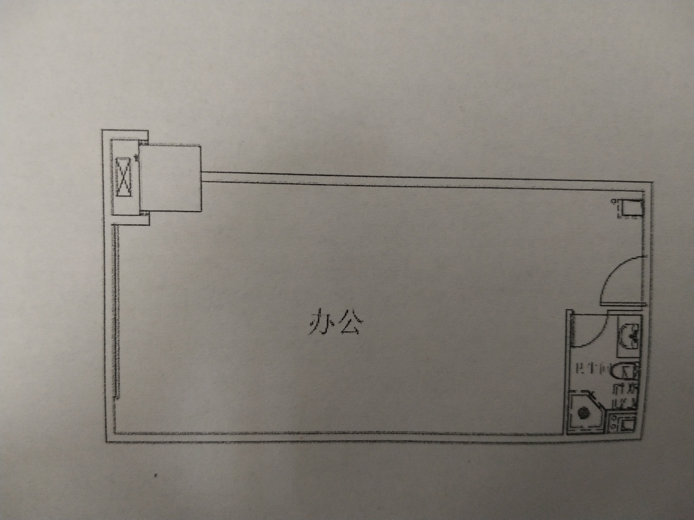绵阳塘汛片区 万达SOHO一房1200元/月 绵阳租房