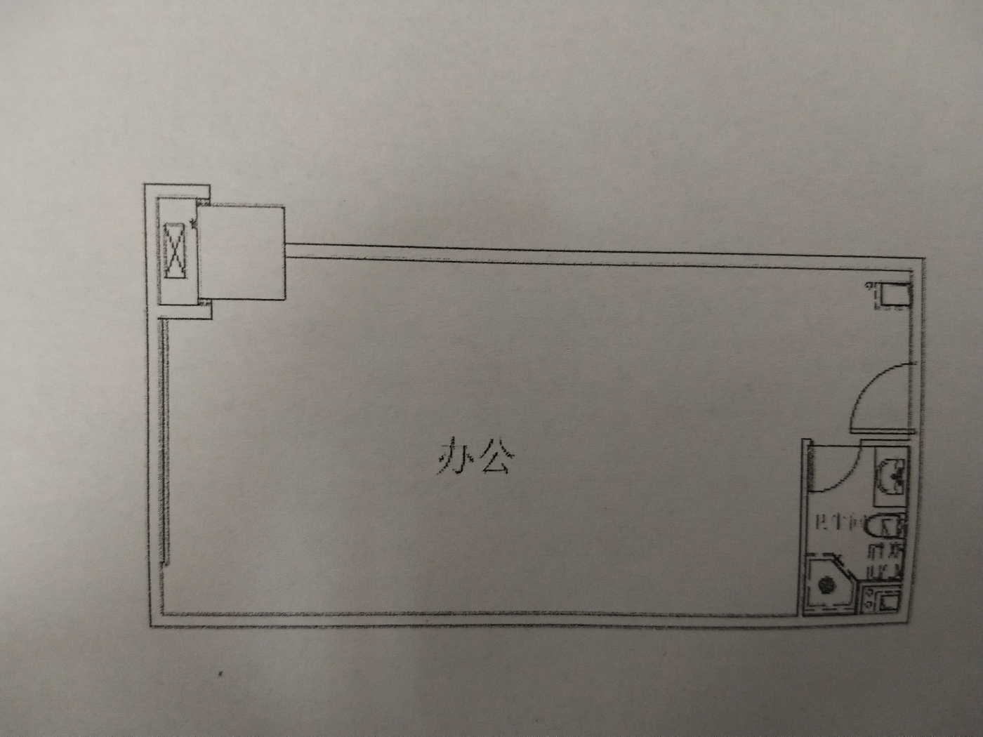 绵阳塘汛片区 万达SOHO一房1500元/月 绵阳租房