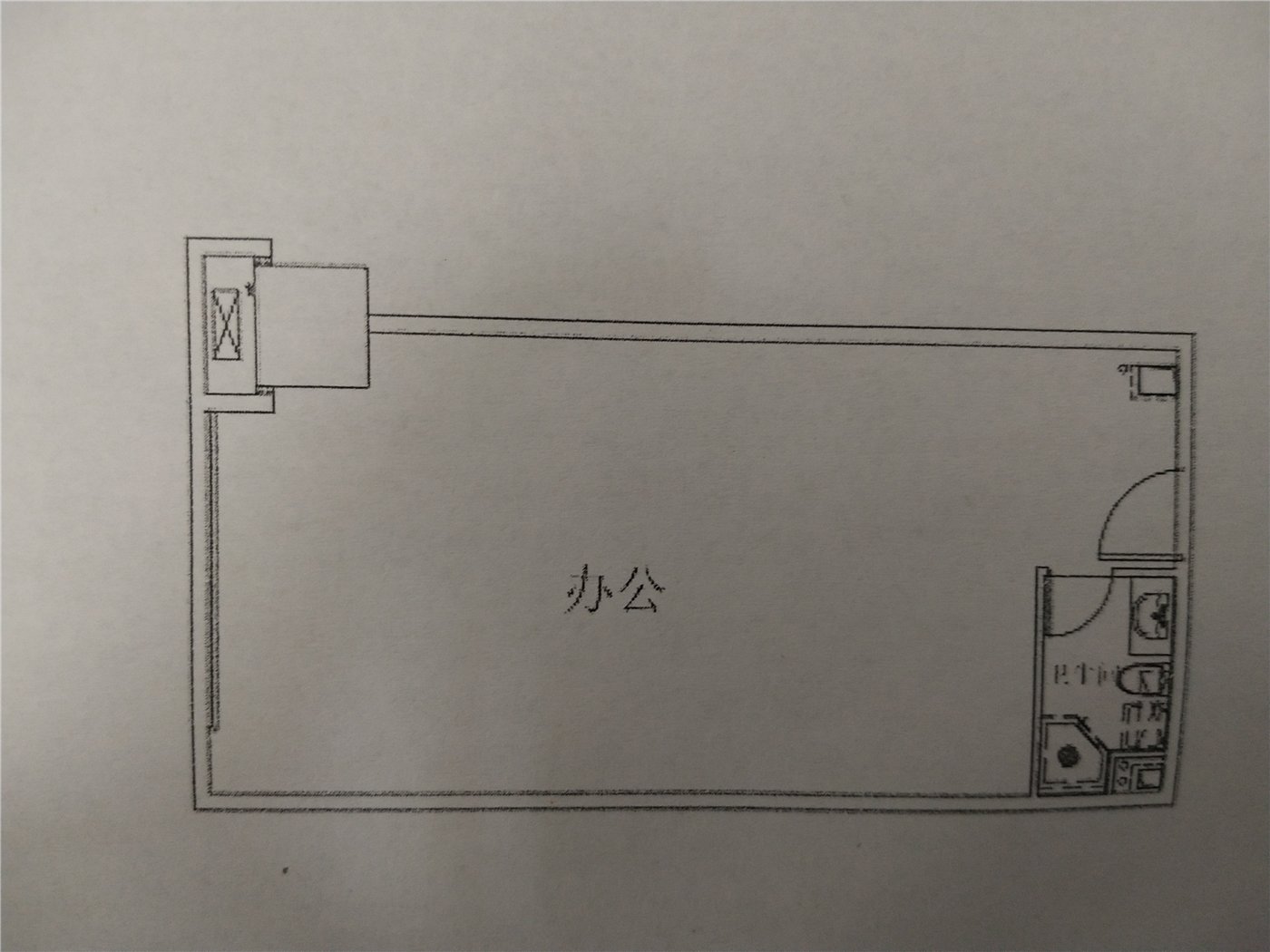 绵阳塘汛片区 万达SOHO一房950元/月 绵阳租房