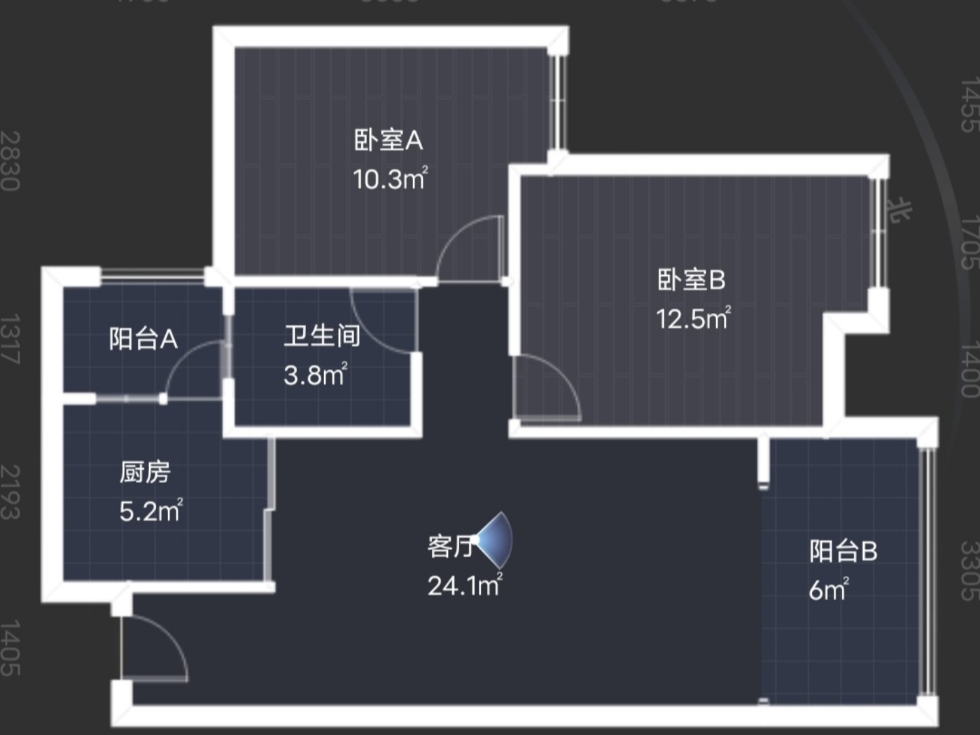 绵阳桑林坝片区 东原香屿两房80万 绵阳二手房