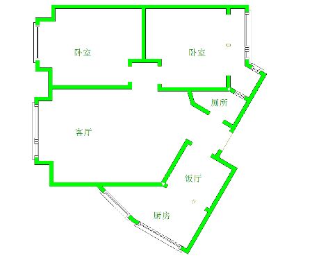 绵阳精装 南北 2房 87.53m² 状元府 城东片区 43万元 周边配套完善 绵阳二手房