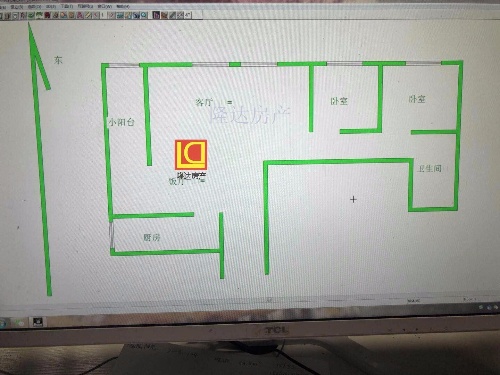 绵阳简装 南北 2房 88m² 宏安熙瑞城 市中区 52万元 ，南北通透 安静 看园景 视野开阔 绵阳二手房