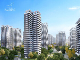 远大蔚蓝海岸在售户型建面约118—235㎡，均价约9500元/㎡