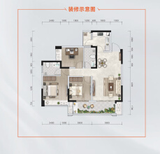 交发逸庭在售户型建面约69—99㎡，均价约8500元/㎡