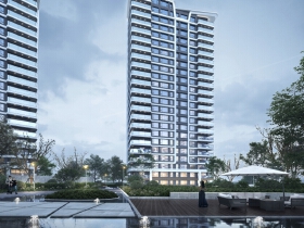 河东新区云著天境在售户型建面区间约95—129㎡，均价6500元/㎡