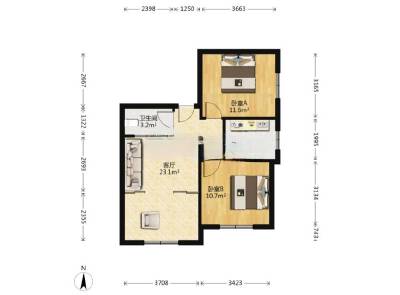 御营坝片区 热电厂小区两房45万