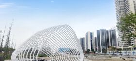 九洲·三江屿|中庭实景，大美呈献