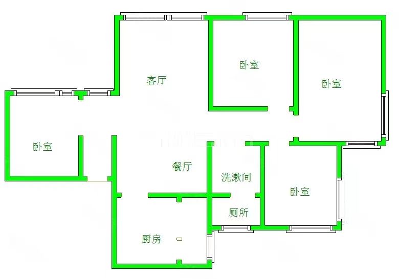 绵阳绵阳长虹世纪城二期，3室2厅1卫，87.00㎡，普装，售价89.8万 绵阳二手房