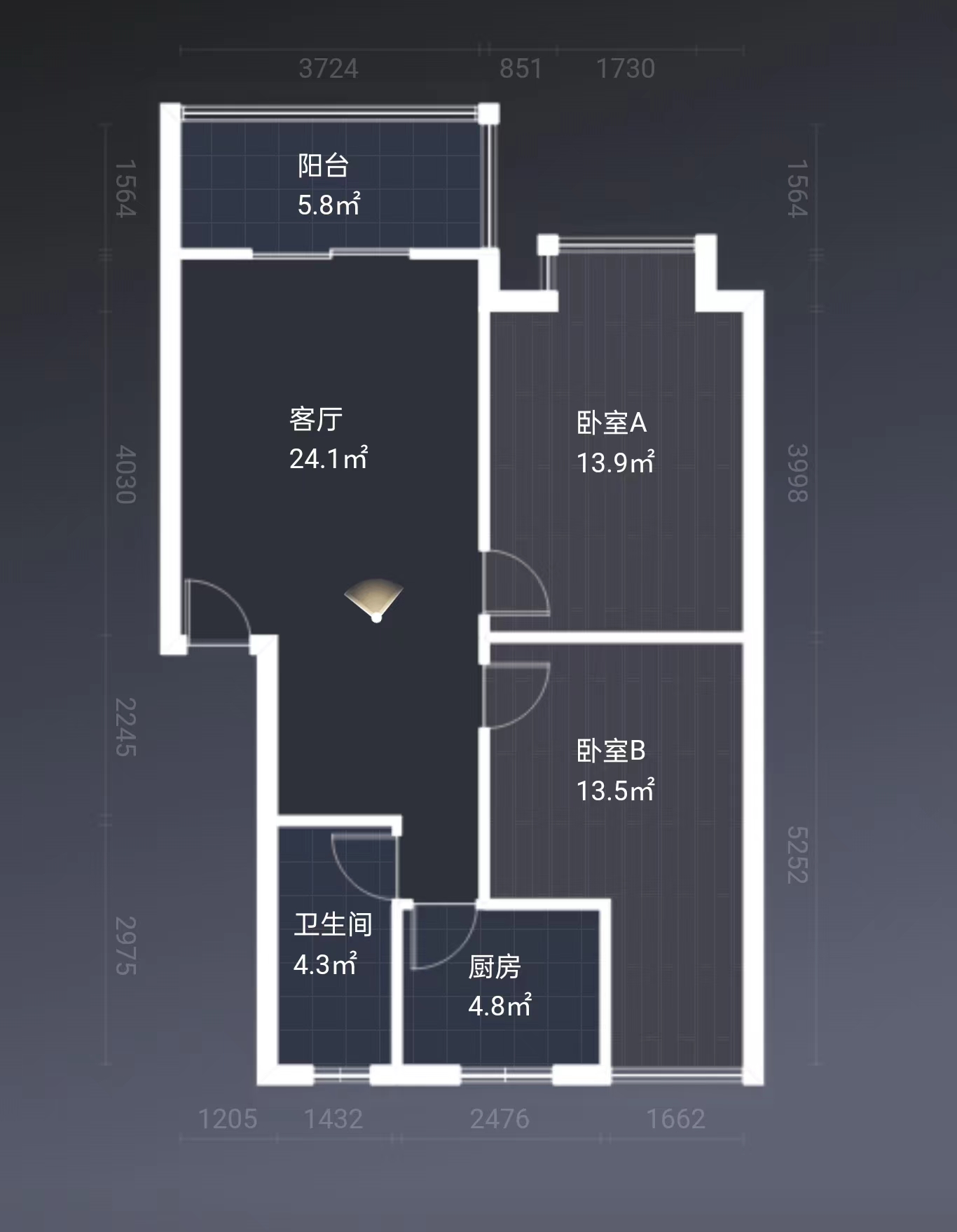 绵阳丰谷片区 丰谷上城两房34万 绵阳二手房