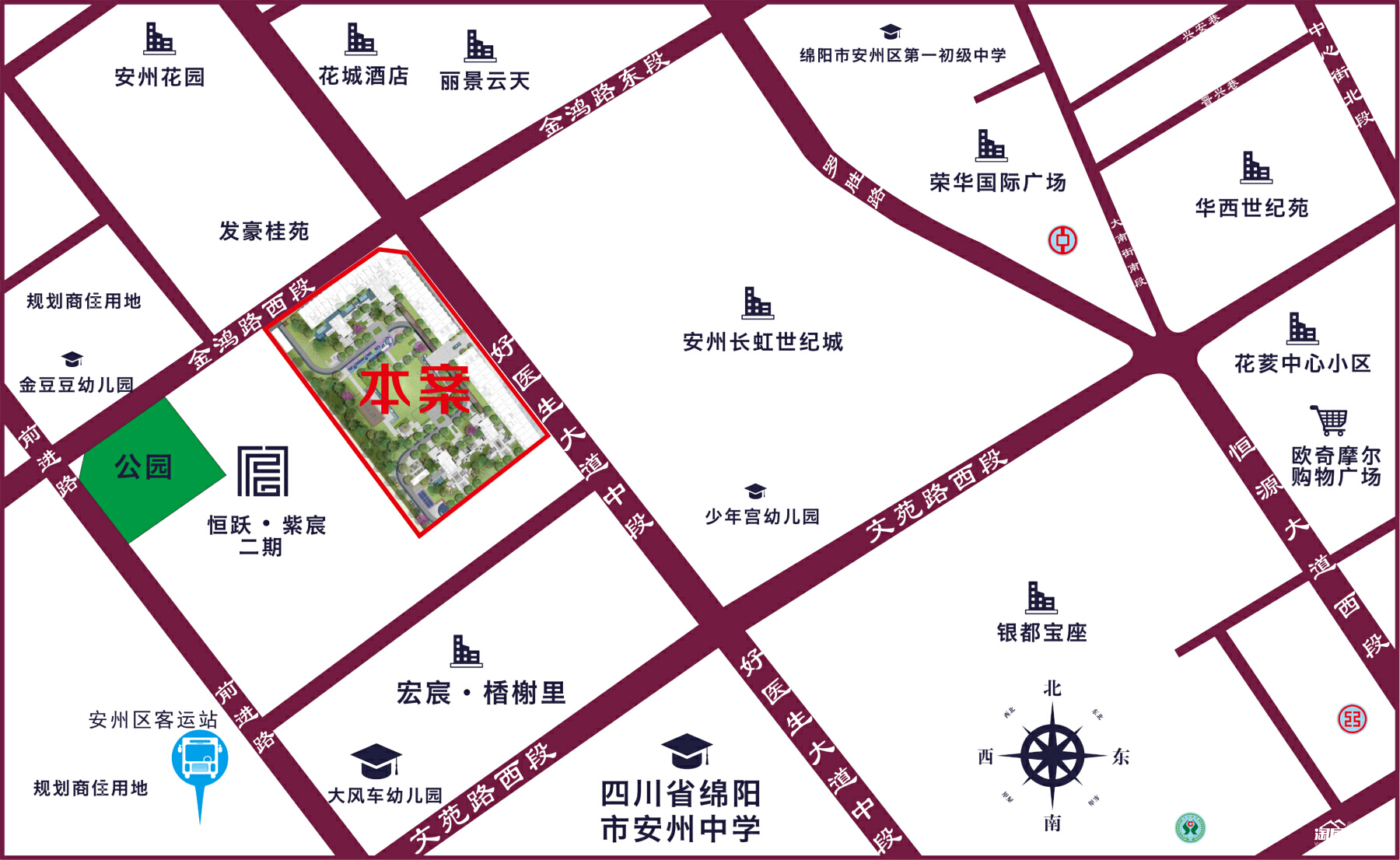 区位图