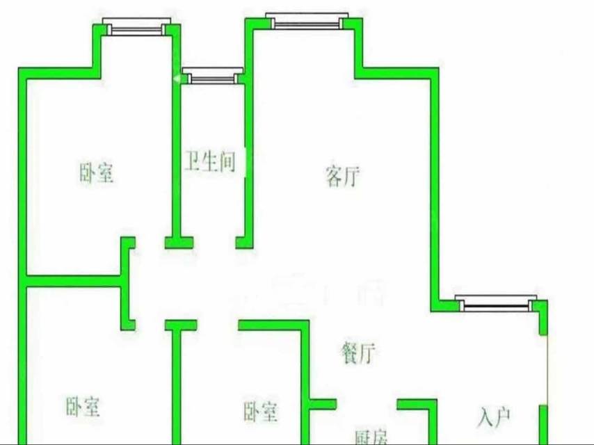 绵阳证满税少  晶蓝湖3房  拎包入住  方正采光好 绵阳租房