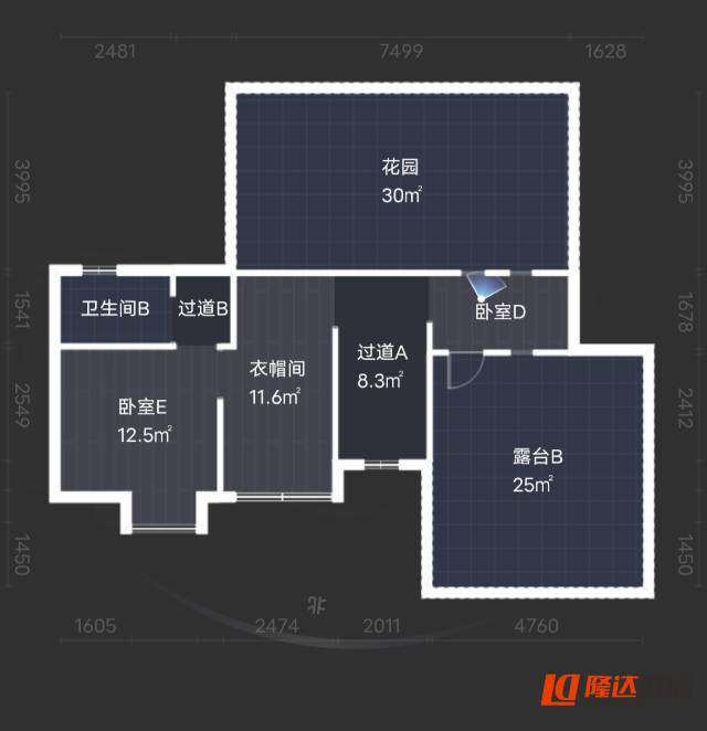 绵阳东辰片区 倍特香槟华府五房269万 绵阳二手房