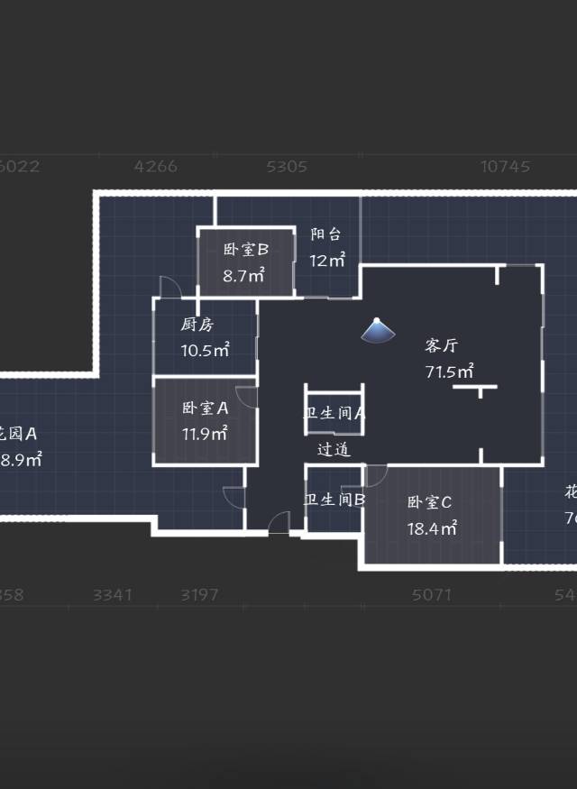 绵阳石桥铺｜带前后花园｜降40万 绵阳二手房