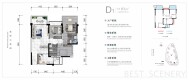 五期B2 D1户型