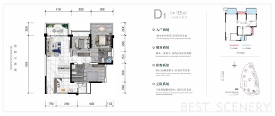 五期B2 D1户型