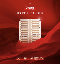 树高丽晶荟2号楼即将加推！