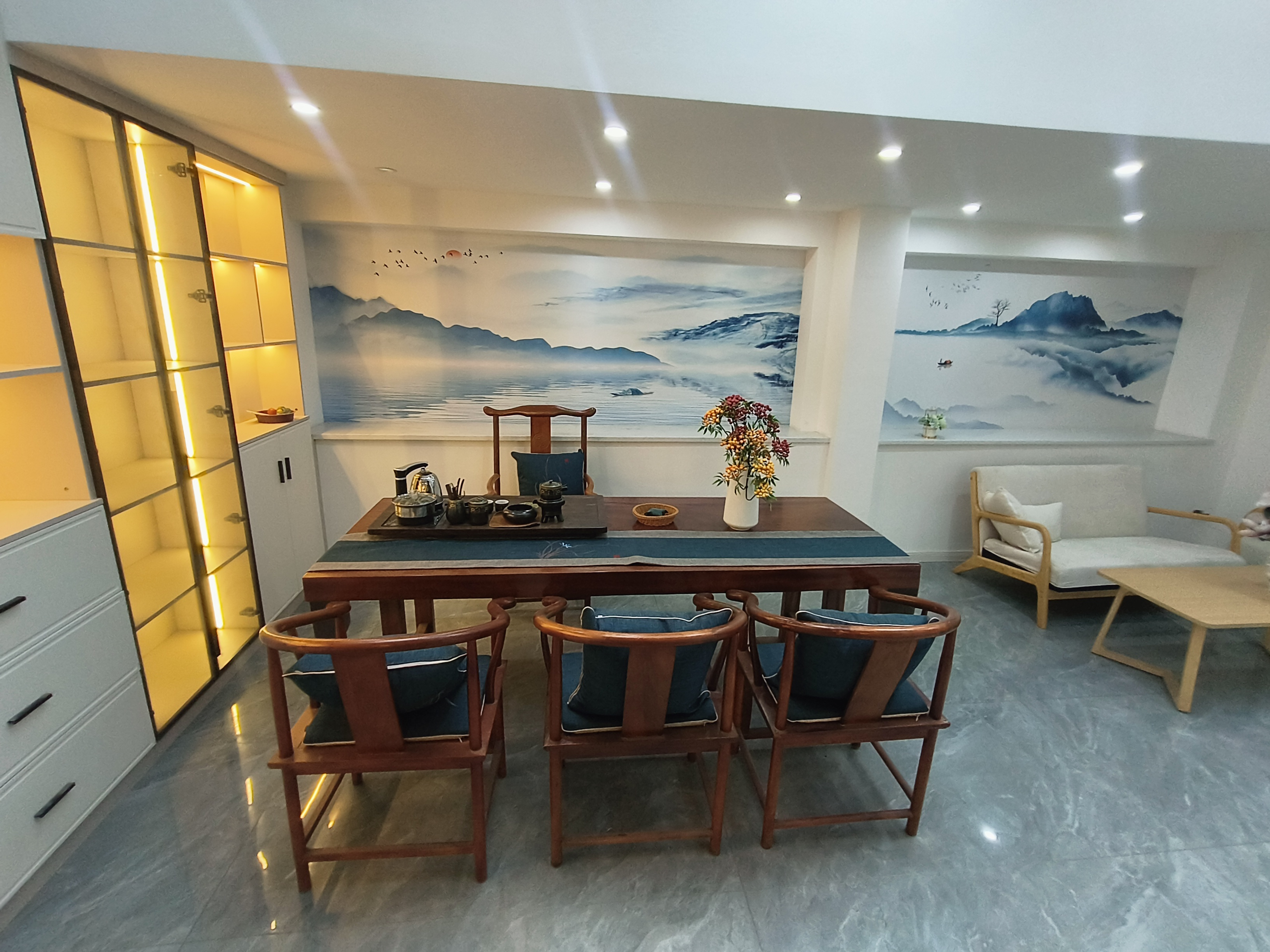 绵阳露台花园和院子 全新精装大平台 茶室全屋中央空调 东南向 品质好房 绵阳二手房