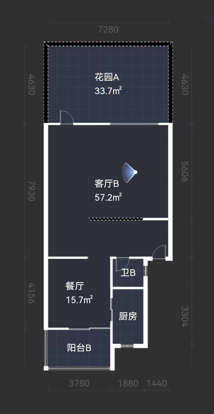 绵阳小岛花园三期，5室3厅4卫，352.00㎡，简装，售价535.00万 绵阳二手房
