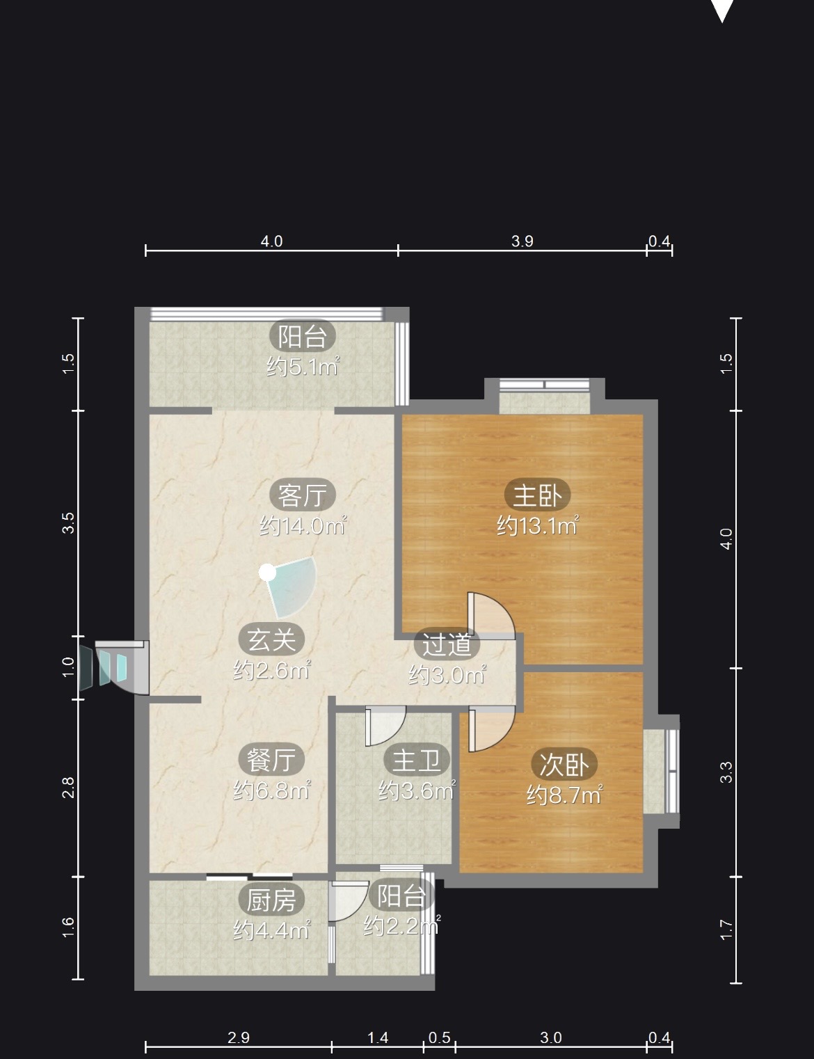 绵阳江岸山景，2室2厅1卫，85.00㎡，普装，租金1200.00元/月 绵阳租房