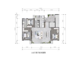绵阳邦泰臻境112㎡户型有什么亮点？
