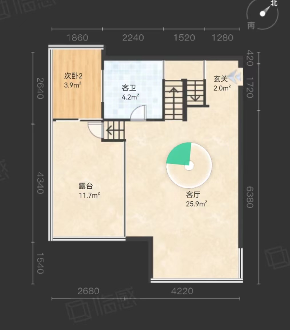 绵阳小岛花园三期 电梯小高层顶跃带小花园 绵阳二手房