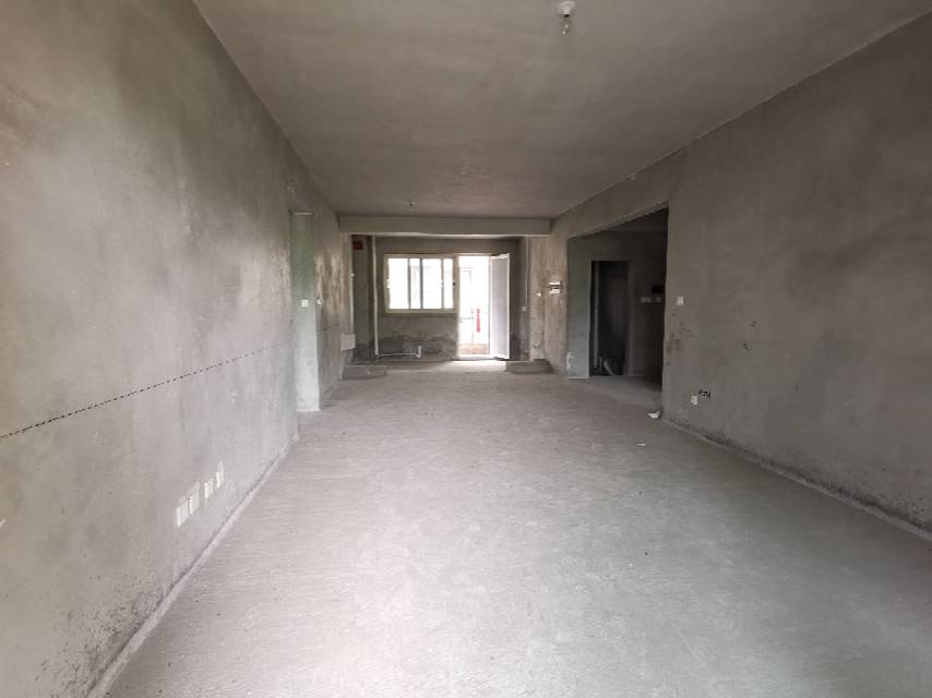 绵阳溪涪和院，3室2厅2卫，127㎡，毛坯，售价98万 绵阳二手房