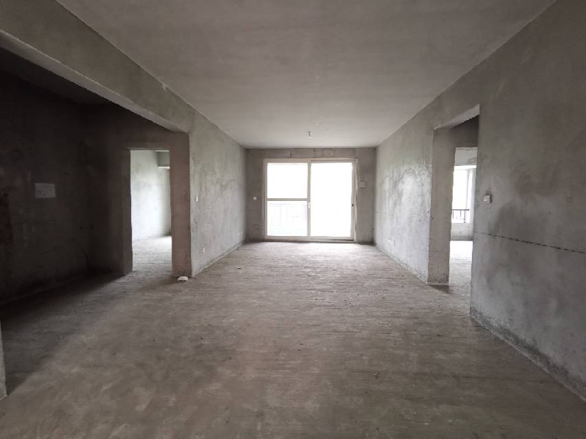 绵阳溪涪和院，3室2厅2卫，127㎡，毛坯，售价98万 绵阳二手房