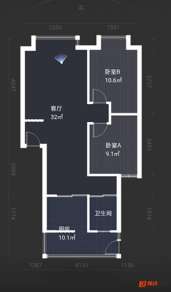 绵阳经开区 福泽园小区2房50万 绵阳二手房