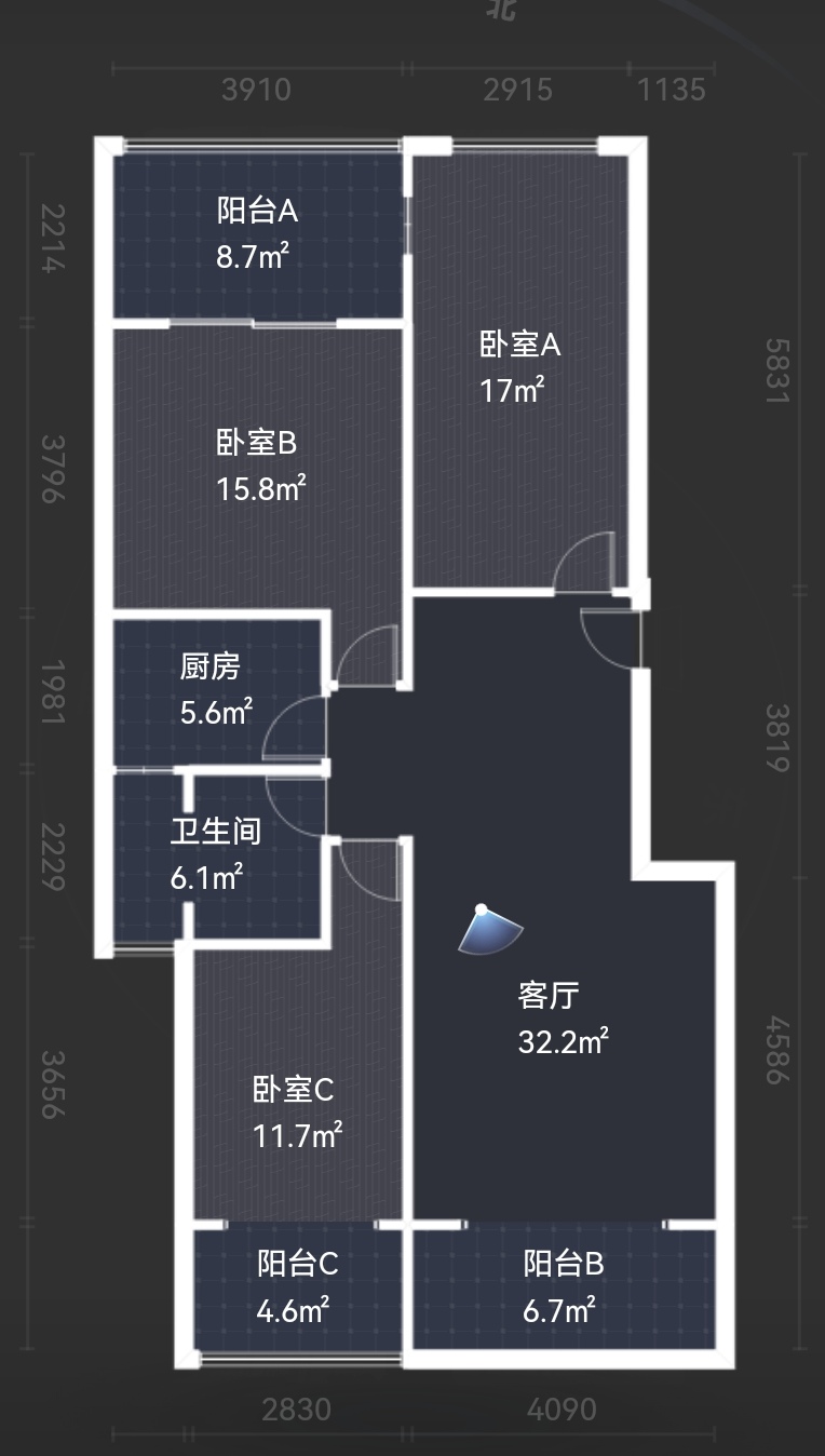 绵阳优山美郡.电梯洋房.精装空房.需要软装 绵阳租房