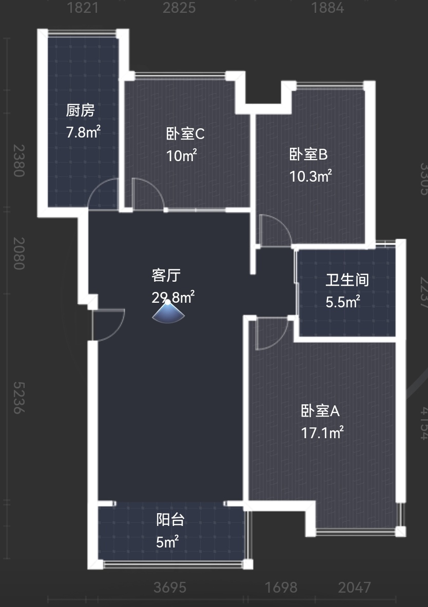 绵阳卓信龙岭.电梯小高层.朝东南.清水三房.有车位.对中庭. 绵阳二手房
