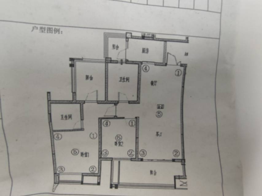 绵阳新亚锦云澜，3室2厅2卫，104.8㎡，售价92万 绵阳二手房