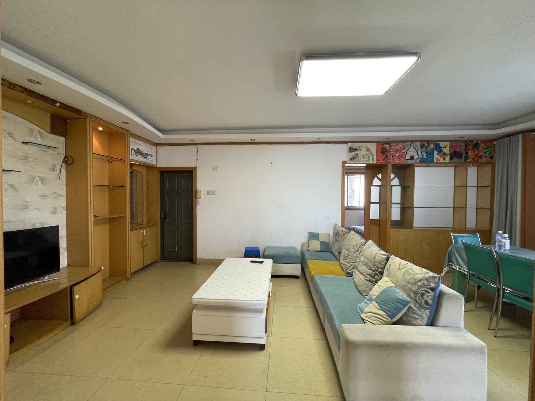 绵阳富乐实验双学区｜电梯三房住家装修｜高视野 绵阳租房
