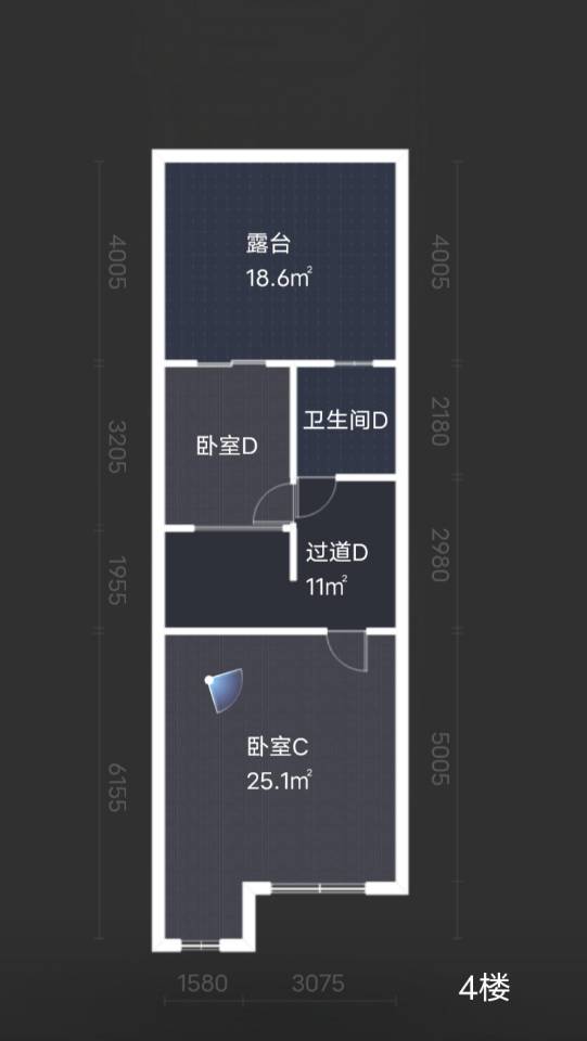 绵阳岷山拾阶公馆2期，5室2厅3卫，199㎡，售价220万 绵阳二手房